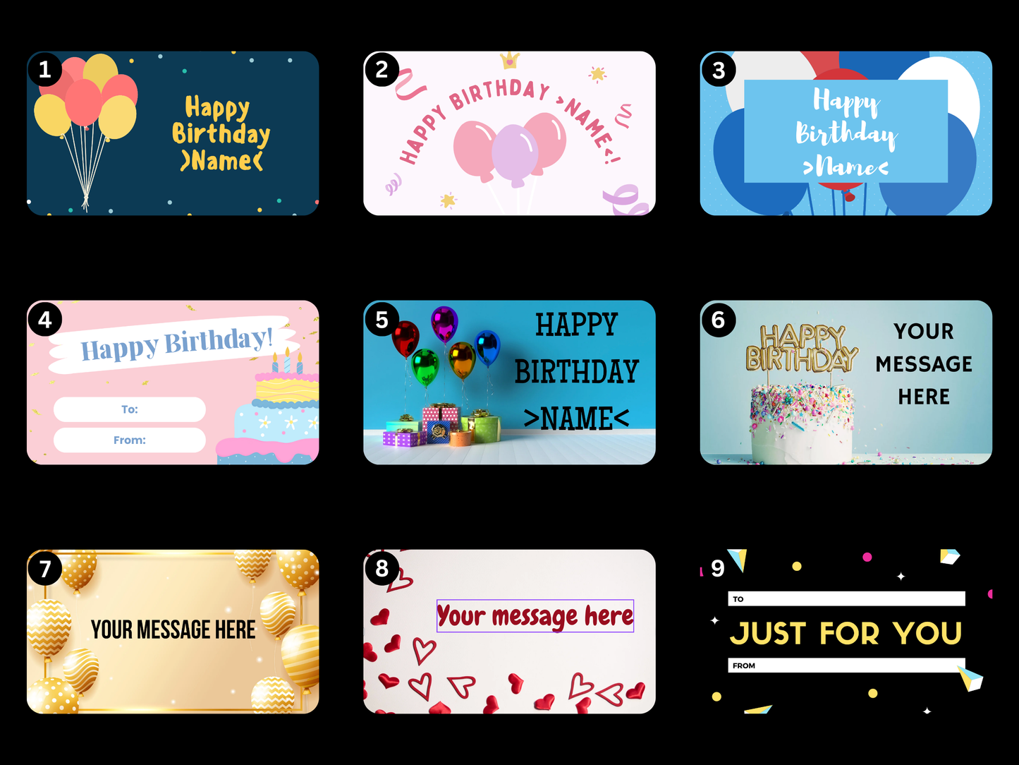 Letterbox Sweets