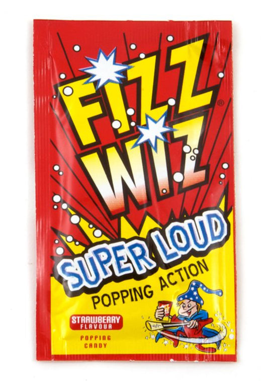 Fizz Wiz Strawberry Popping Candy