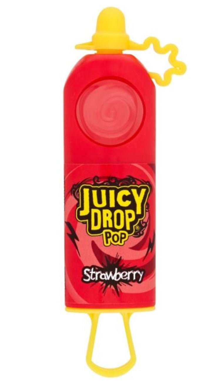 Juicy Drop Pop Lollipop With Sour Gel