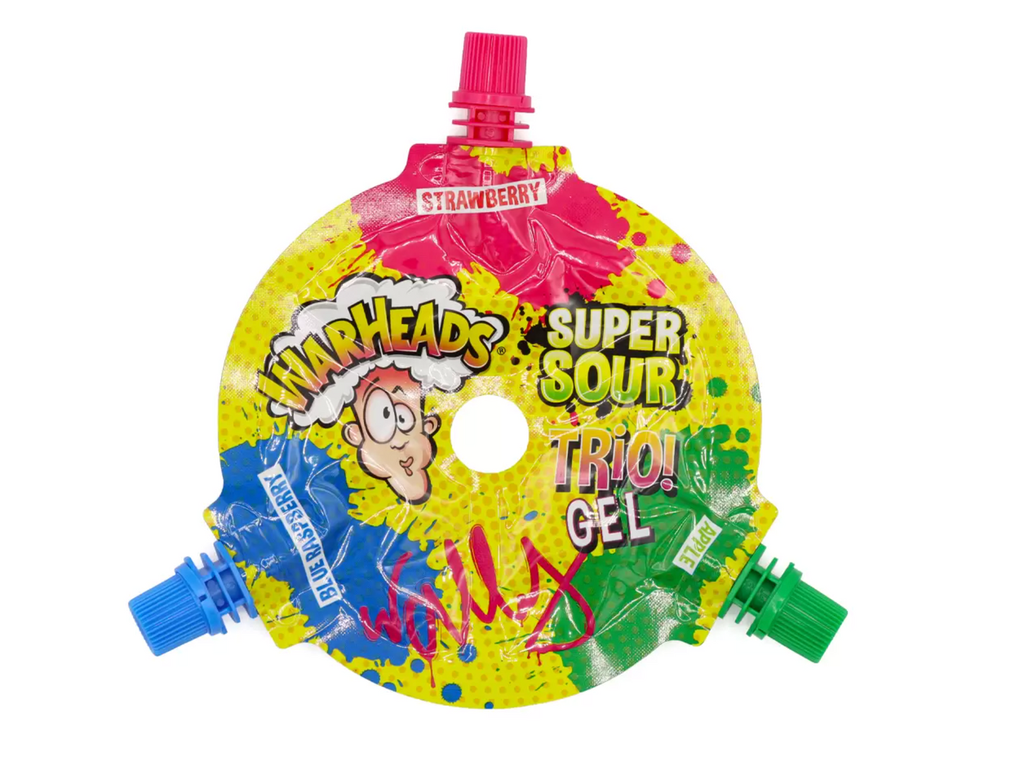 Warheads Super Sour Trio Gel