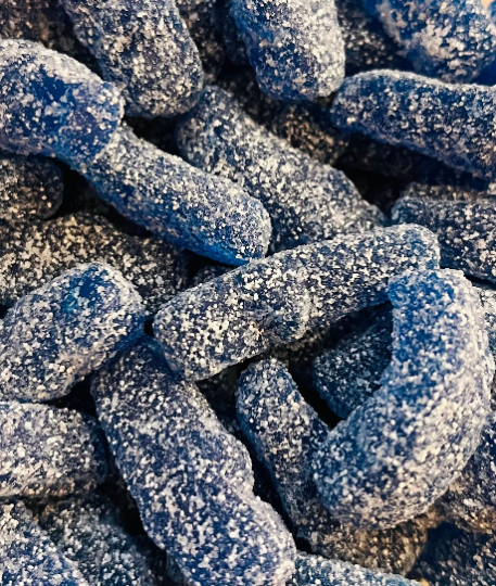 Fizzy Blue Jelly Babies (V, VG, GF)