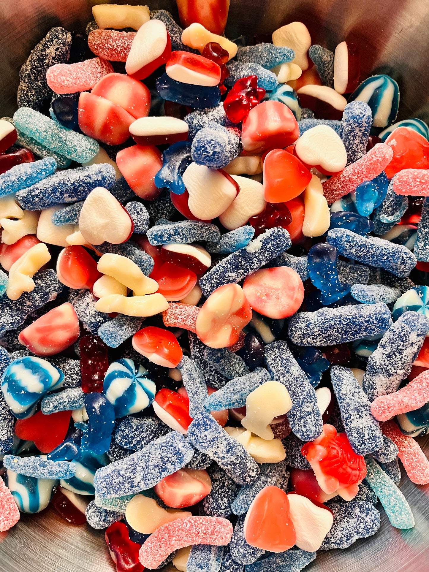 Red, White & Blue Mix